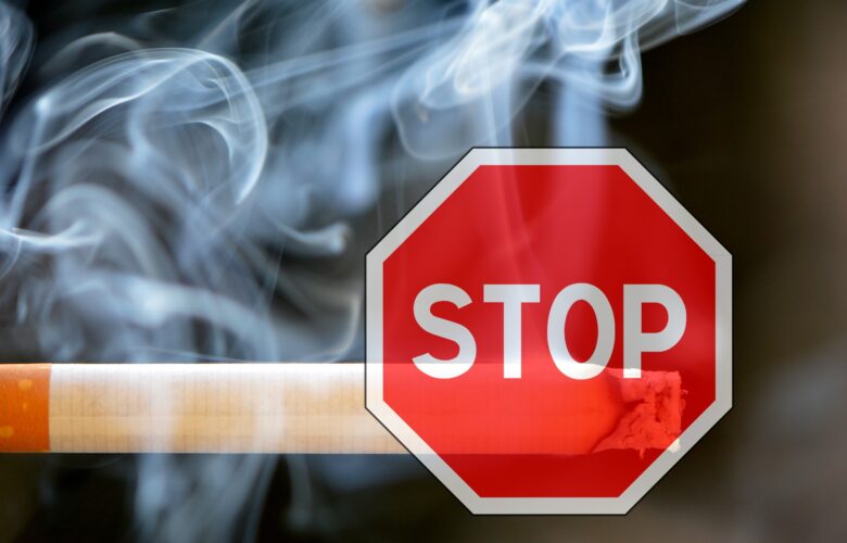 Stop smoking sign