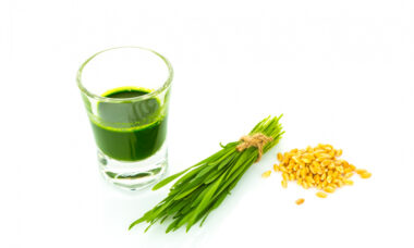 Wheat grass juice