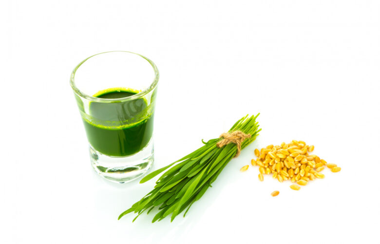 Wheat grass juice