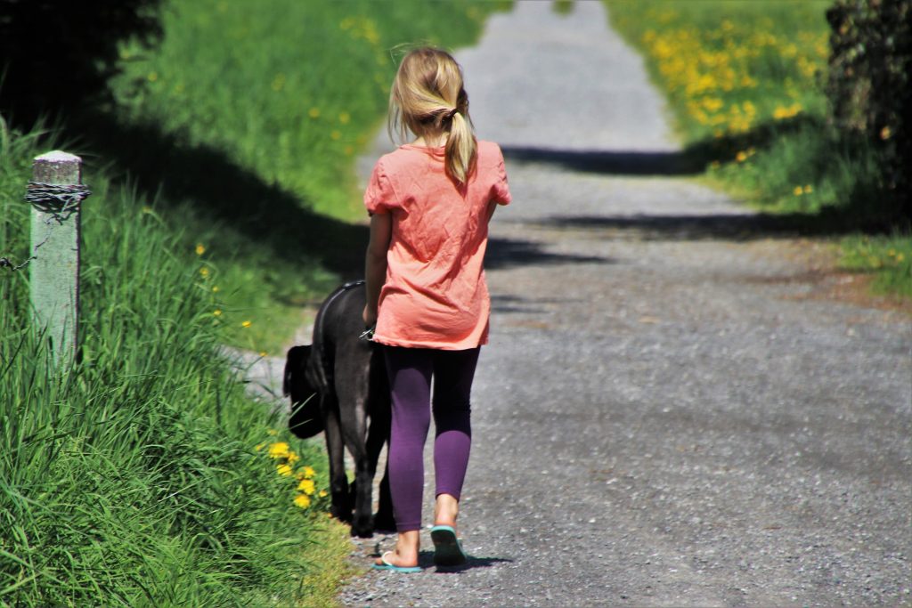 Child walking