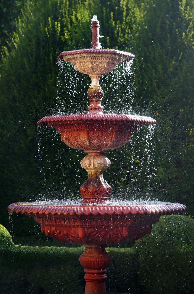 3-tier fountain