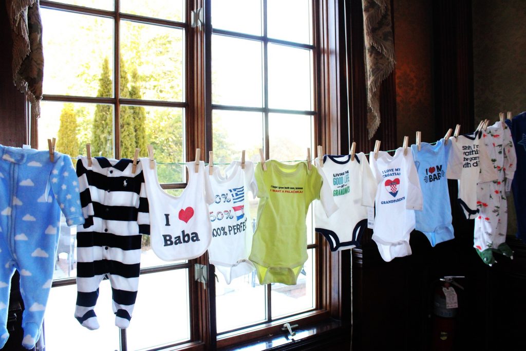 Baby shower onesies 