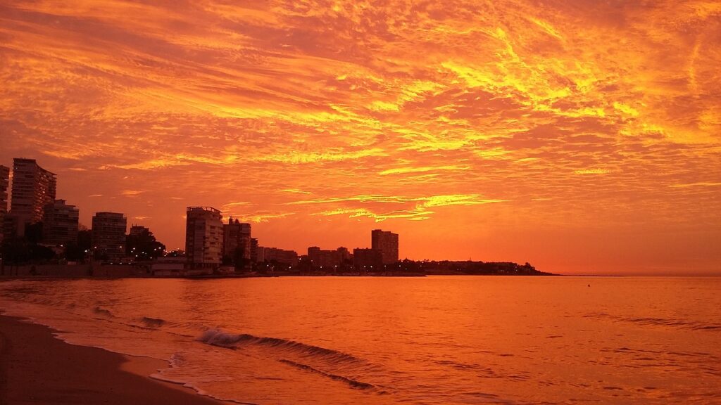 Alicante sunset