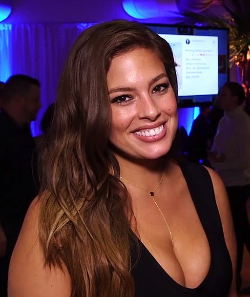 Ashley Graham exudes confidence in a sheer black top and nursing