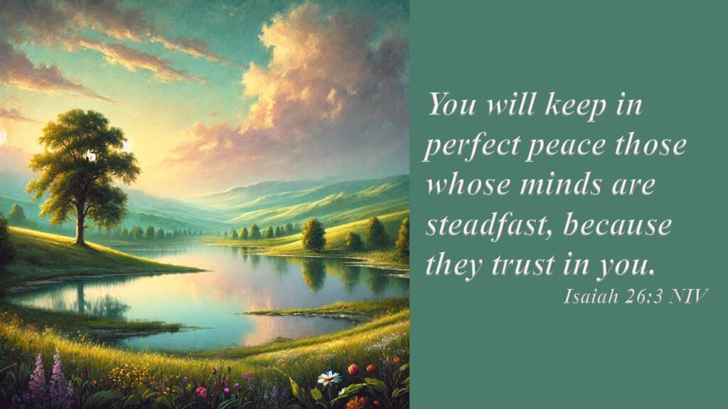 Perfect Peace in an Unsteady World