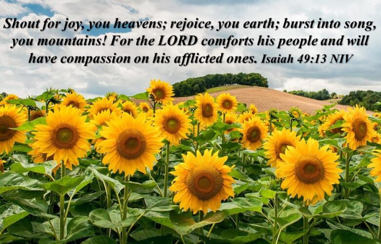 He Comforts His People