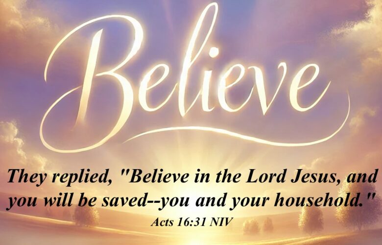 Believe, and Be Made Whole