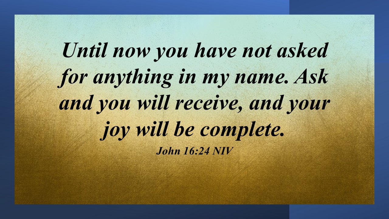 The Joy You Will Receive When You Ask - Pink Is The New Blog